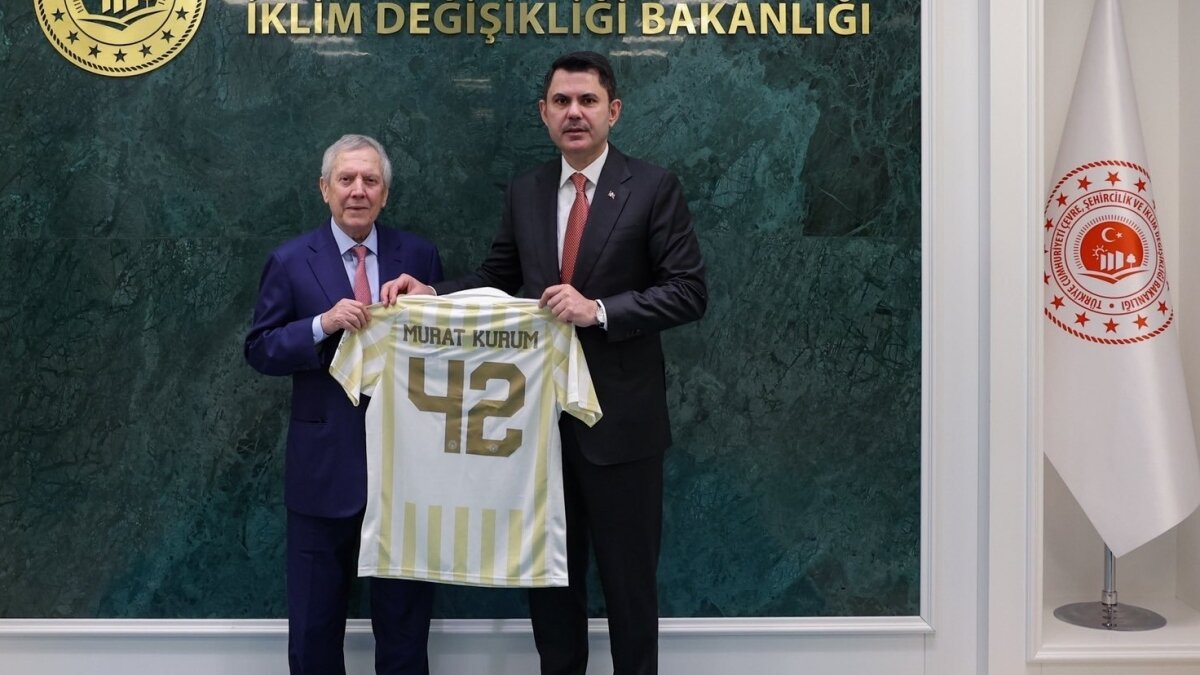 Aziz Yıldırım'dan Bakan Kurum'a ziyaret