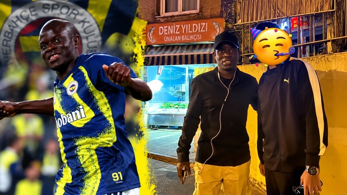 N'Golo Kante Üsküdar'da yalnız başına görüntülendi